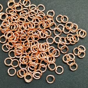 5mm-Jump Rings-Rose Gold Finished